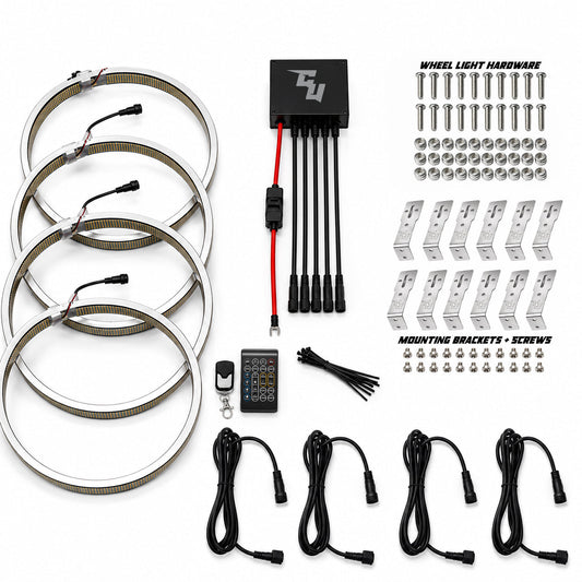 10 Row Ultra High Intensity Wheel Lights