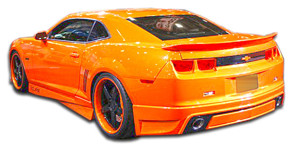 Extreme Dimensions Duraflex Racer Rear Lip Add On Spoiler Compatible With 2010-2013 Chevrolet Camaro V6 - 1 Piece - 105984