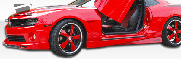 Extreme Dimensions Duraflex Racer Side Skirts Compatible With 2010-2015 Chevrolet Camaro - 2 Piece - 105983