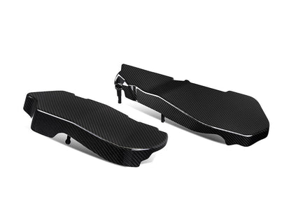AutoTecknic Pre-Preg Carbon Engine Cover Extension Set - BMW G90/ G99 M5