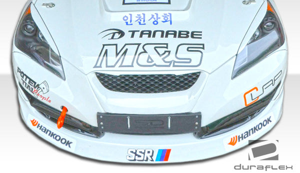Extreme Dimensions Duraflex MS-R Front Lip Spoiler Compatible With 2010-2012 Hyundai Genesis - 1 Piece - 105974