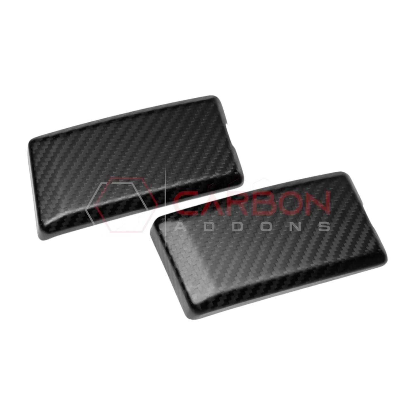 2021+ Bronco Real Carbon Fiber Front Roof Rack Mount Cover Trim Covers