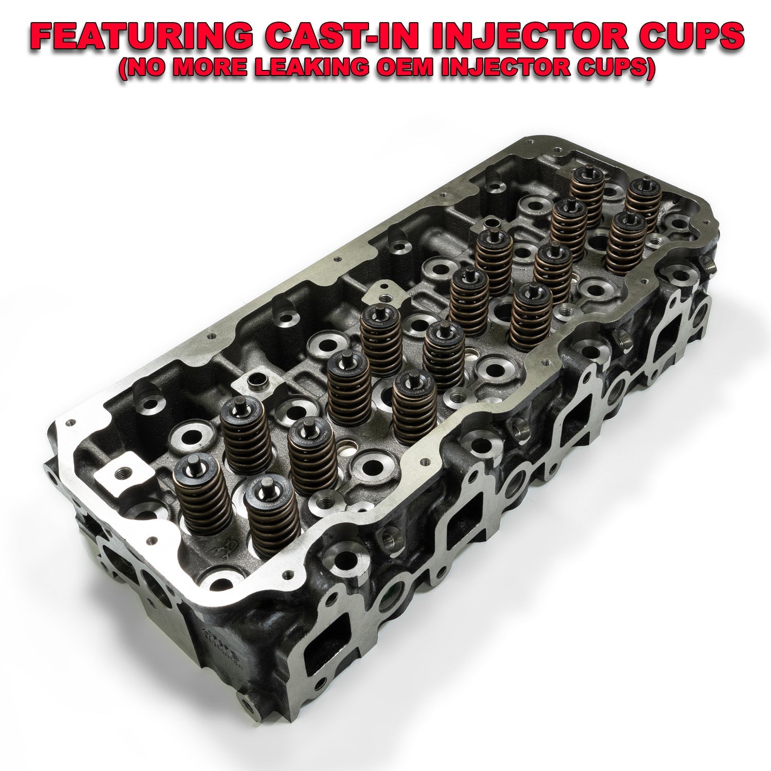 2001-2004 GM 6.6L Duramax Cast Iron Cylinder Head (One) LB7 Pacific Performance Engineering