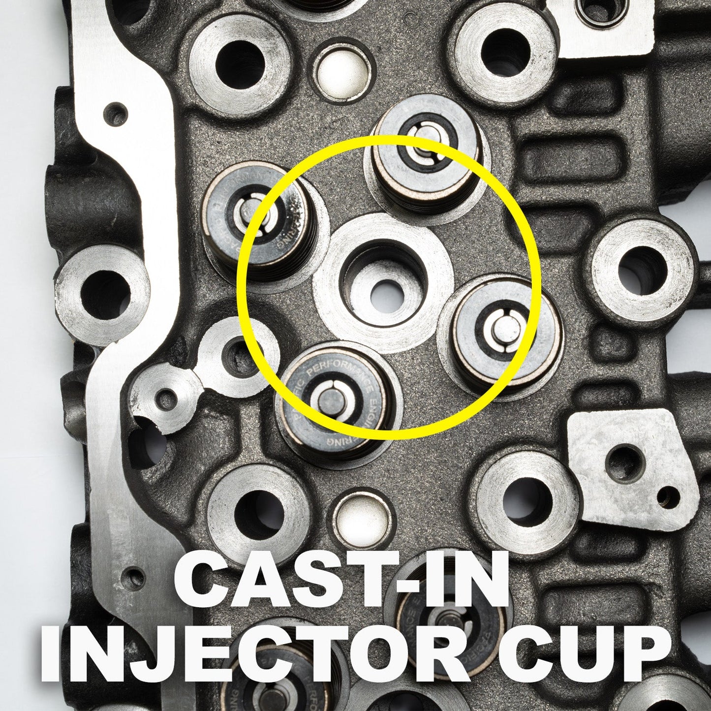 2001-2004 GM 6.6L Duramax Cast Iron Cylinder Head (One) LB7 Pacific Performance Engineering