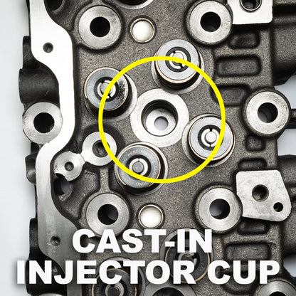 2001-2004 GM 6.6L Duramax Cast Iron Cylinder Head (One) LB7 Pacific Performance Engineering