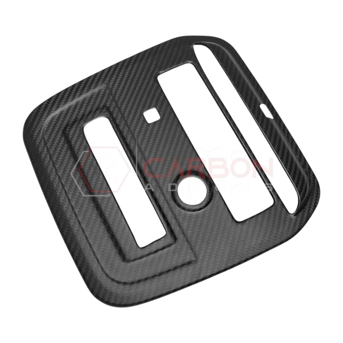 Real Carbon Fiber Overhead Reading Light Trim Cover For 2021+ Bronco