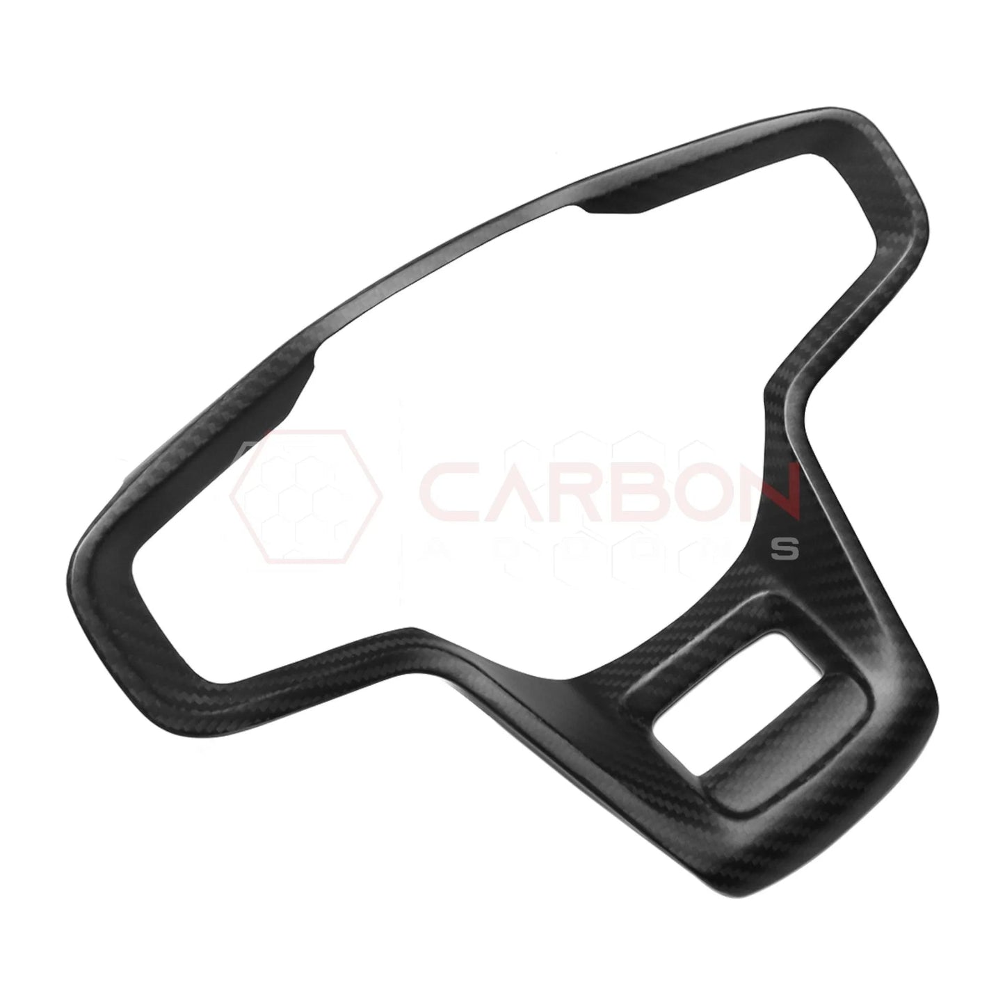 2021+ Bronco Real Carbon Fiber Steering Wheel Button Trim Cover