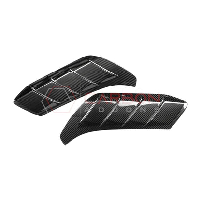 2021+ Bronco Raptor Real Carbon Fiber Fender Vent Trim Covers