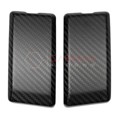 2021+ Bronco Real Carbon Fiber Front Roof Rack Mount Cover Trim Covers