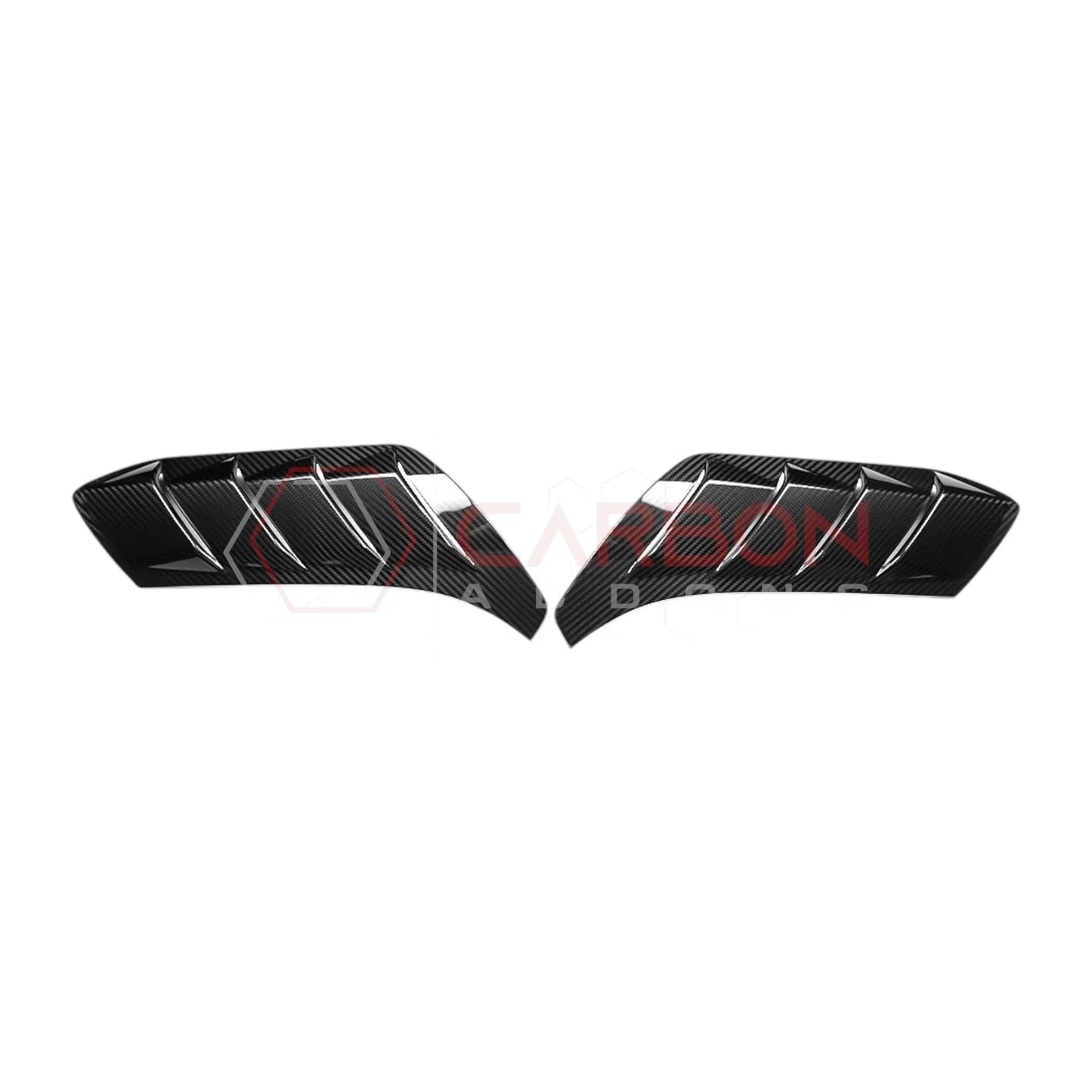 2021+ Bronco Raptor Real Carbon Fiber Fender Vent Trim Covers