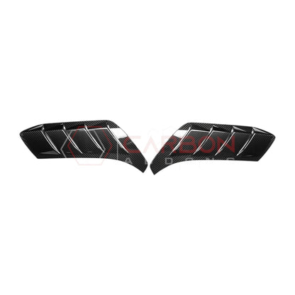 2021+ Bronco Raptor Real Carbon Fiber Fender Vent Trim Covers
