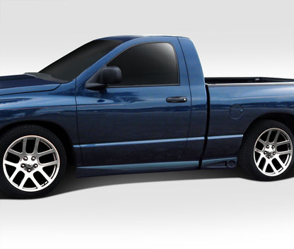 Extreme Dimensions Duraflex BT-1 Side Skirts Compatible With 2002-2008 Dodge Ram - 4 Piece - 112000