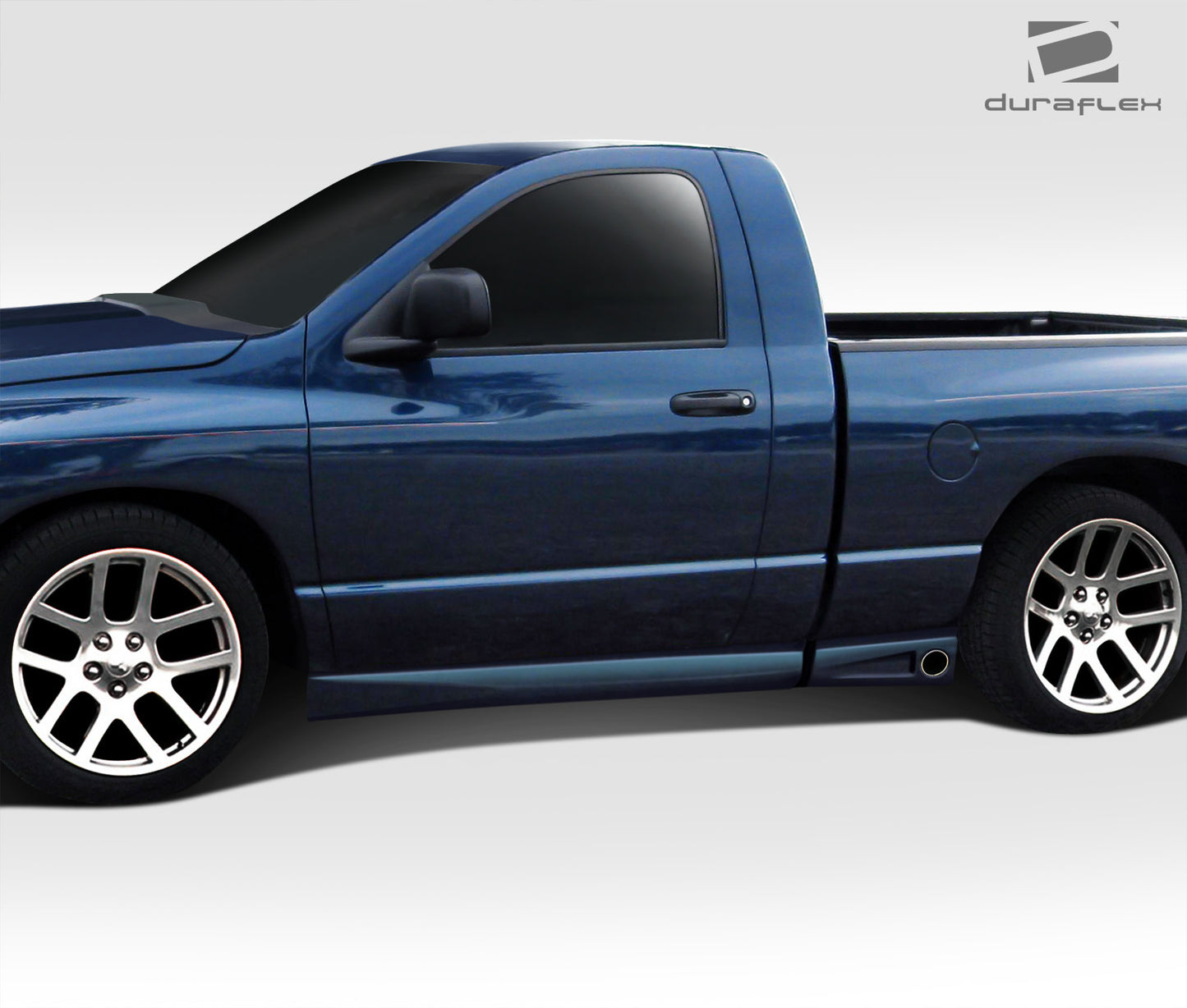 Extreme Dimensions Duraflex BT-1 Side Skirts Compatible With 2002-2008 Dodge Ram - 4 Piece - 112000