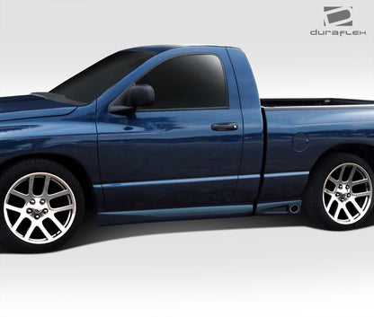 Extreme Dimensions Duraflex BT-1 Side Skirts Compatible With 2002-2008 Dodge Ram - 4 Piece - 112000