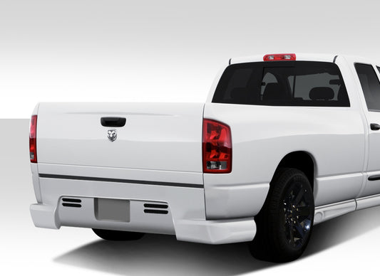 Extreme Dimensions Duraflex BT-1 Rear Bumper Cover Compatible With 2002-2008 Dodge Ram - 1 Piece - 112002