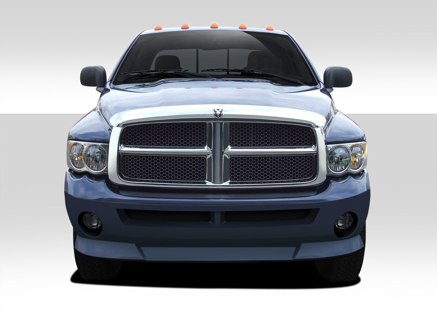 Extreme Dimensions Duraflex BT-1 Front Bumper Cover Compatible With 2002-2005 Dodge Ram - 1 Piece - 112003