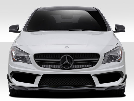 Extreme Dimensions Duraflex Black Series Look Front Bumper Cover Compatible With 2014-2015 Mercedes CLA - 5 Piece - 112006