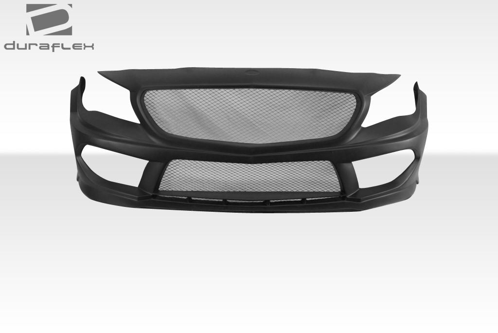 Extreme Dimensions Duraflex Black Series Look Wide Body Front Bumper Cover Compatible With 2014-2015 Mercedes CLA - 7 Piece - 112011