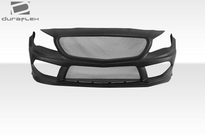 Extreme Dimensions Duraflex Black Series Look Wide Body Front Bumper Cover Compatible With 2014-2015 Mercedes CLA - 7 Piece - 112011