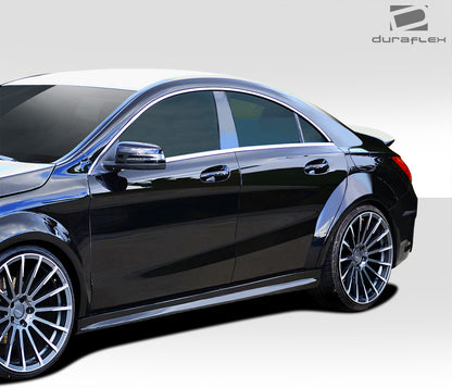 Extreme Dimensions Duraflex Black Series Look Wide Body Side Skirts Compatible With 2014-2015 Mercedes CLA - 2 Piece - 112012