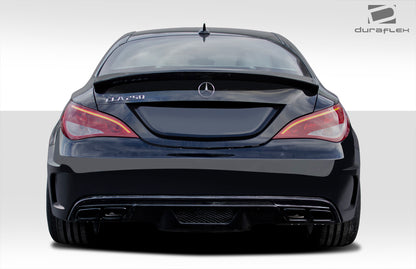 Extreme Dimensions Duraflex Black Series Look Wide Body Rear Bumper Cover Compatible With 2014-2015 Mercedes CLA - 1 Piece - 112013
