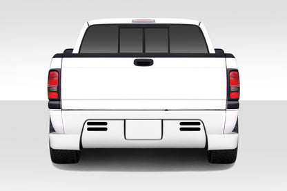 Extreme Dimensions Duraflex BT-1 Rear Bumper Cover Compatible With 1994-2001 Dodge Ram - 1 Piece - 112019