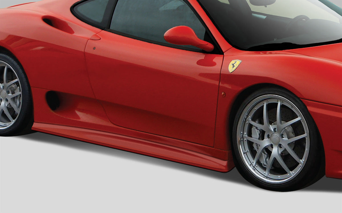 Extreme Dimensions Duraflex Eros Version 1 Side Skirts Compatible With 1999-2004 Ferrari 360 Modena - 2 Piece - 112087