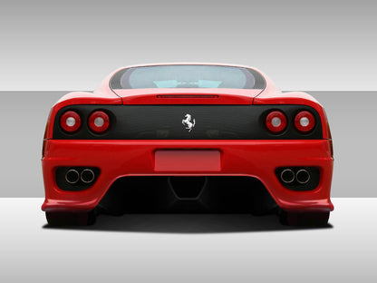 Extreme Dimensions Duraflex Eros Version 1 Rear Bumper Cover Compatible With 1999-2004 Ferrari 360 Modena - 1 Piece - 112088