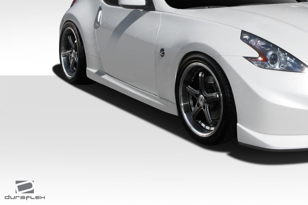 Extreme Dimensions Duraflex N-4 Side Skirts Compatible With 2009-2020 Nissan 370Z - 2 Piece - 112102