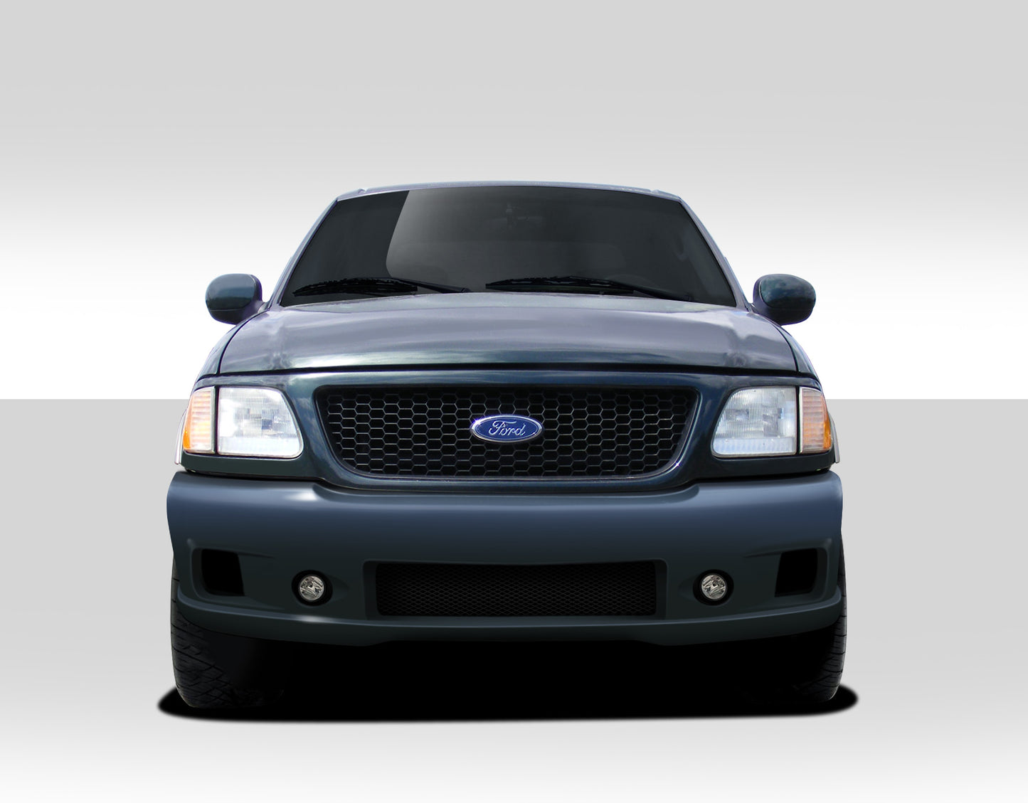 Extreme Dimensions Duraflex BT-2 Front Bumper Cover Compatible With 1997-2003 Ford F150 - 1 Piece - 112107