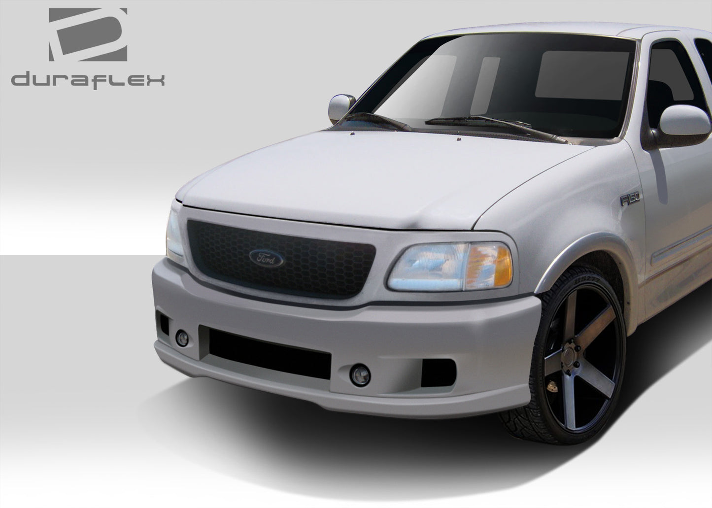 Extreme Dimensions Duraflex BT-2 Front Bumper Cover Compatible With 1997-2003 Ford F150 - 1 Piece - 112107