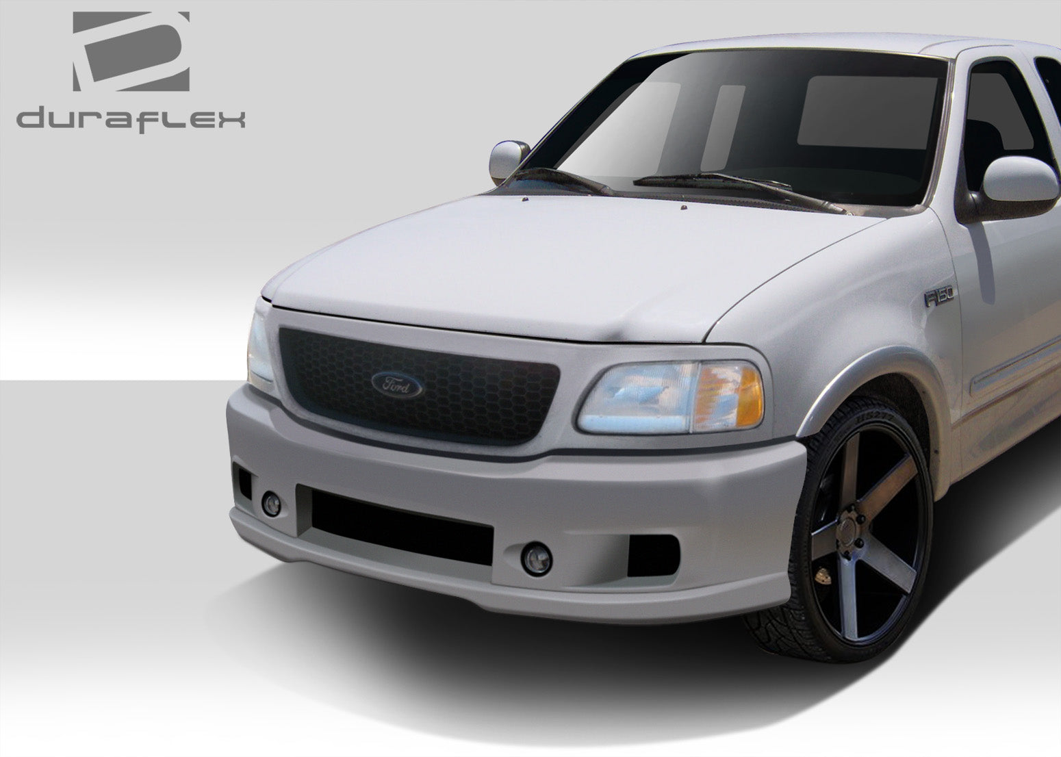 Extreme Dimensions Duraflex BT-2 Front Bumper Cover Compatible With 1997-2003 Ford F150 - 1 Piece - 112107