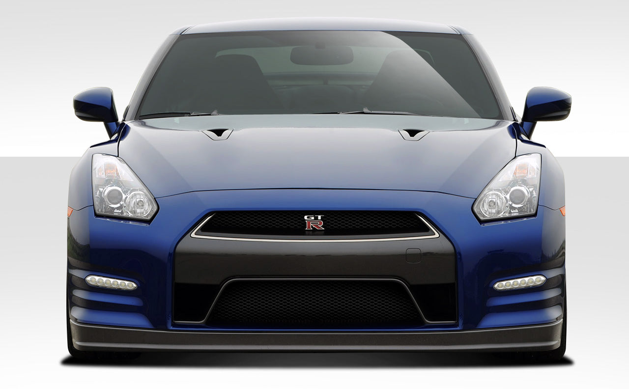 Extreme Dimensions Duraflex OEM Facelift Look Front Bumper Cover Compatible With 2009-2016 Nissan GTR - 1 Piece - 112112