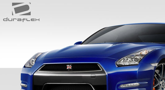 Extreme Dimensions Duraflex OEM Facelift Look Grille Compatible With 2009-2016 Nissan GTR - 1 Piece - 112113