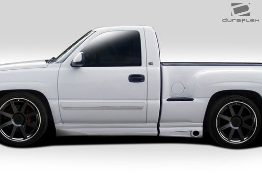 Extreme Dimensions Duraflex BT-1 Side Skirts Compatible With 1999-2006 Chevrolet Silverado - 4 Piece - 112125