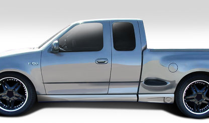 Extreme Dimensions Duraflex BT-1 Side Skirts Compatible With 1997-2003 Ford F150 - 4 Piece - 112129