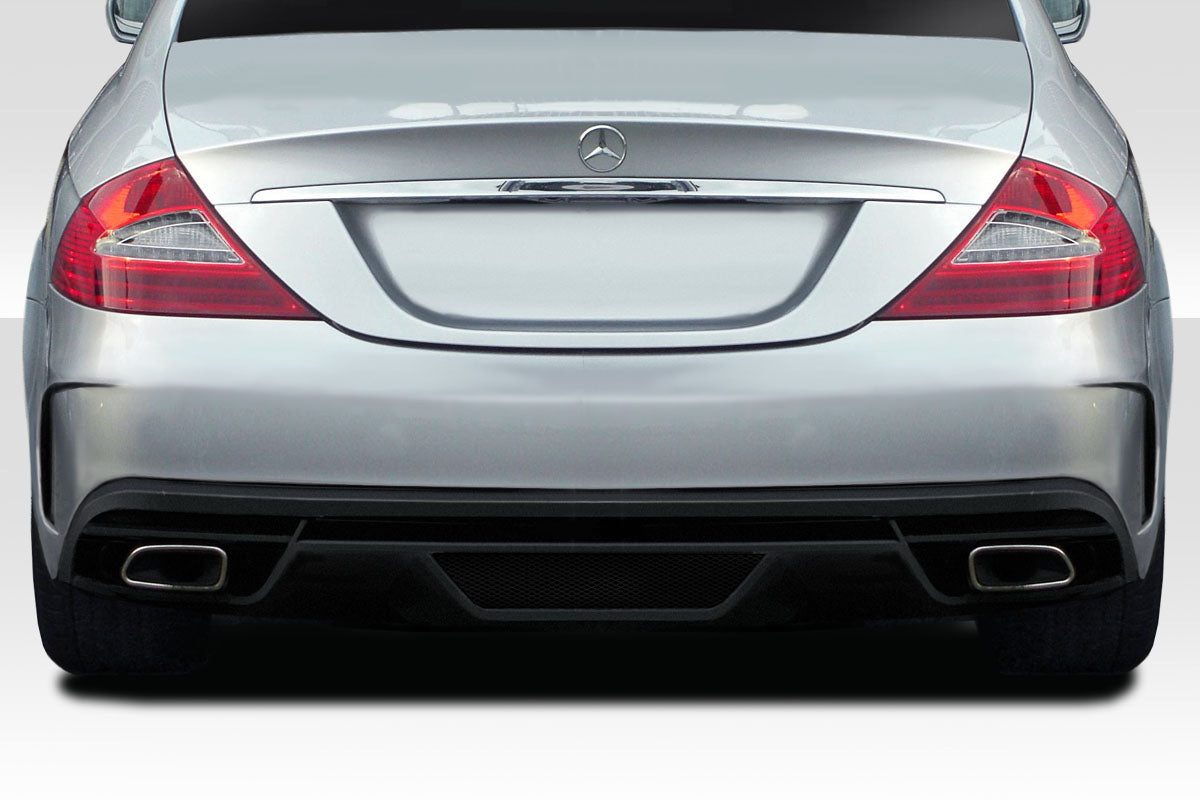Extreme Dimensions Duraflex Black Series Look Rear Bumper Cover Compatible With 2006-2011 Mercedes CLS - 1 Piece - 112175