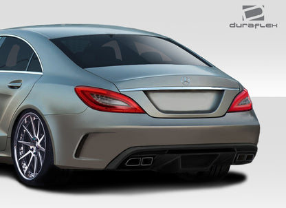 Extreme Dimensions Duraflex Black Series Look Rear Bumper Cover Compatible With 2006-2011 Mercedes CLS - 1 Piece - 112175