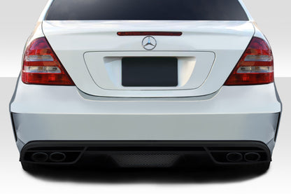 Extreme Dimensions Duraflex Black Series Look Rear Bumper Cover Compatible With 2001-2007 Mercedes C Class - 1 Piece - 112192