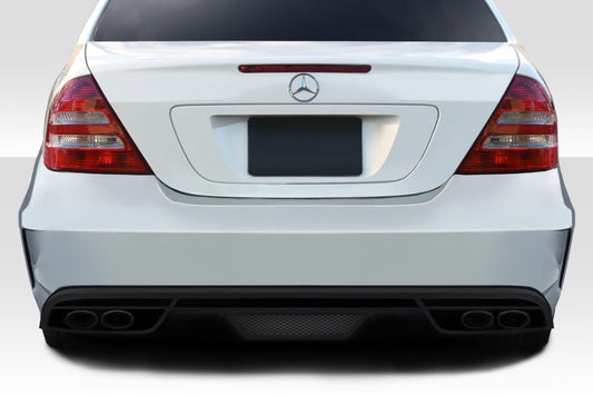 Extreme Dimensions Duraflex Black Series Look Rear Bumper Cover Compatible With 2001-2007 Mercedes C Class - 1 Piece - 112192