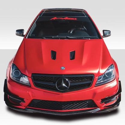 Extreme Dimensions Duraflex Black Series Look Hood Compatible With 2012-2014 Mercedes C Class - 1 Piece - 112200