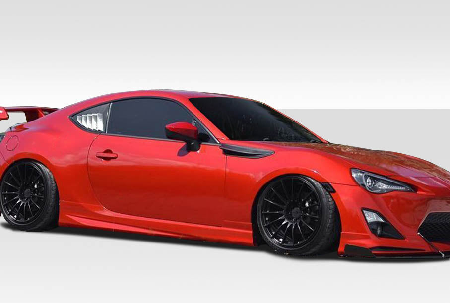 Extreme Dimensions Duraflex Modellista Look Side Skirts Compatible With 2013-2020 FRS 86 BRZ - 2 Piece - 112204