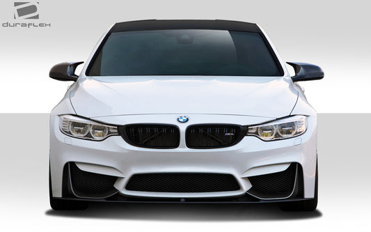 Extreme Dimensions Duraflex M Performance Look Front Lip Spoiler Spat Extensions Compatible With 2014-2018 BMW M3 - 2 Piece - 112215