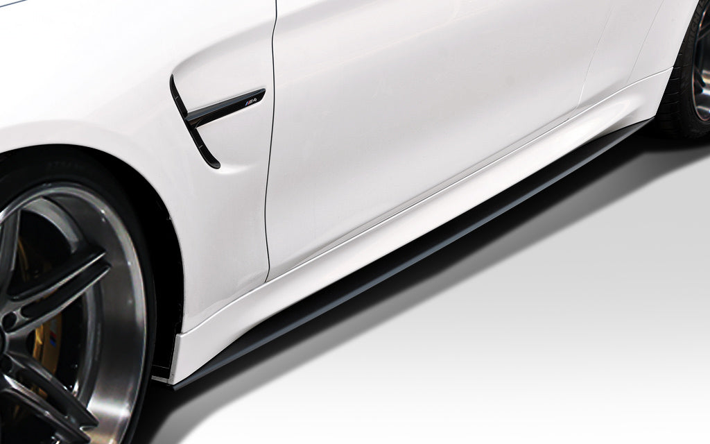 Extreme Dimensions Duraflex M Performance Look Side Skirts Compatible With 2014-2020 BMW 4 Series F32 F82 - 2 Piece - 112216