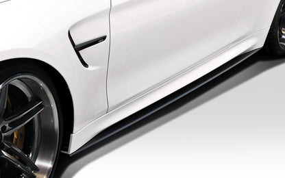 Extreme Dimensions Duraflex M Performance Look Side Skirts Compatible With 2014-2020 BMW 4 Series F32 F82 - 2 Piece - 112216