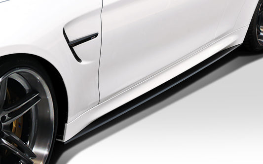 Extreme Dimensions Duraflex M Performance Look Side Skirts Compatible With 2014-2020 BMW 4 Series F32 F82 - 2 Piece - 112216