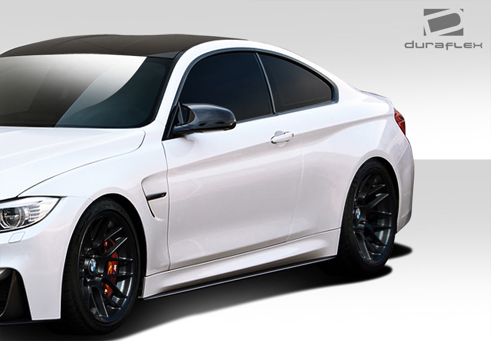 Extreme Dimensions Duraflex M Performance Look Side Skirts Compatible With 2014-2020 BMW 4 Series F32 F82 - 2 Piece - 112216