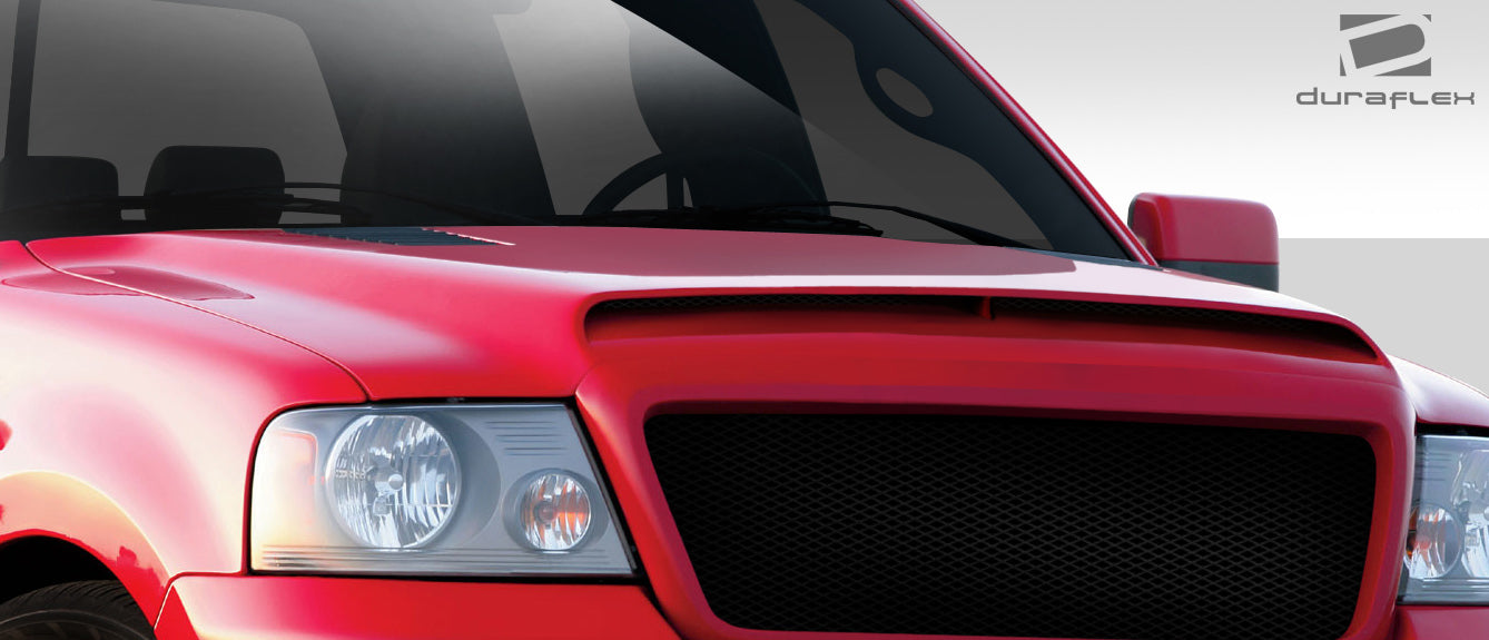 Extreme Dimensions Duraflex Super Snake Hood Compatible With 2004-2008 Ford F150 - 1 Piece - 112220