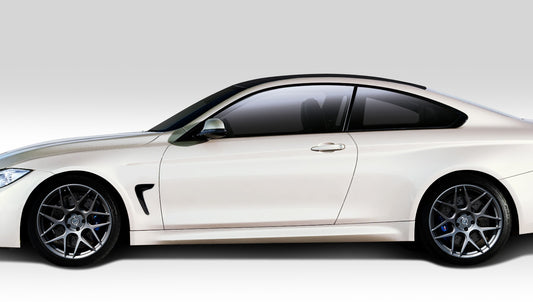 Extreme Dimensions Duraflex M4 Look Side Skirts Compatible With 2014-2020 BMW 4 Series F32 - 2 Piece - 112228