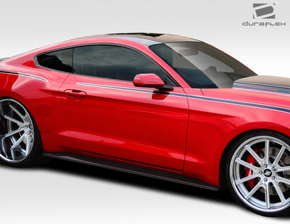 Extreme Dimensions Duraflex GT Concept Side Skirts Compatible With 2015-2023 Ford Mustang - 2 Piece - 112233
